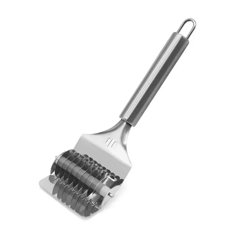 Kuhinjski rezač vanilija rezanaca od nehrđajućeg čelika Ručni uređaj za rezanje rezanaca Rezanje vlasca Kompletno čelični kuhinjski aparat za izradu rezanaca