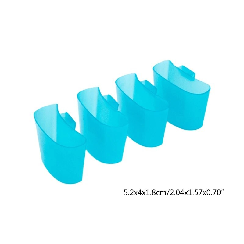 Praktičan viseći držač za vrećice čaja Stalak za kekse od 4 komada Vješalice za šalice Potrepštine za kućne zabave Dodaci za popodnevni čaj