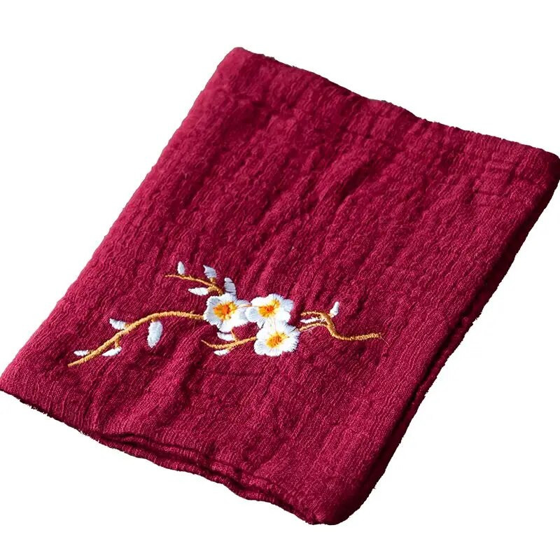 Pamučne i lanene vezene kuhinjske krpe upijaju vodu i zgušnjavaju kuhinjsku krpu Retro višenamjenske kuhinjske krpe Pribor za čaj LE773