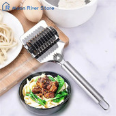 Rankinis makaronų pjaustytuvas nerūdijančio plieno ritininis makaronų virimo aparatas Greito maisto makaronai Tešlos kočiojimo mašina Makaronų įrankiai Virtuvės prietaisai