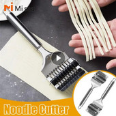 Nerūdijančio plieno vanilinių makaronų pjaustytuvas virtuvės rankinis makaronų pjaustytuvas nerūdijančio plieno ritininis makaronų virimo aparatas makaronams