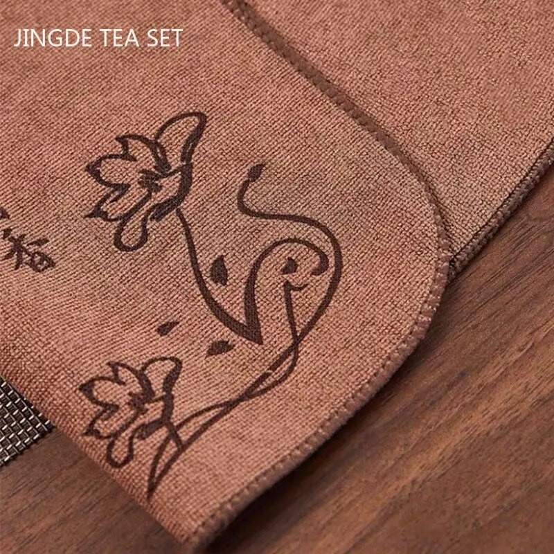 Četvrtasta debela kuhinjska krpa Čajni stol Jastučić od vlakana Super upijajuća čajna salveta Vrhunski pribor za pribor za čaj Profesionalna krpa