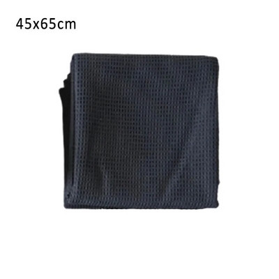 1Pcs 45*65CM Višenamjenski ručnik za ruke Kupaonski pribor S uzorkom vafla Njega lica Četvrtasti uzorak Kuhani ručnici Pamuk čiste boje