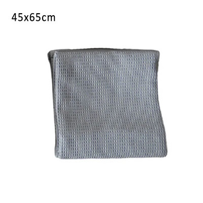 1Pcs 45*65CM Višenamjenski ručnik za ruke Kupaonski pribor S uzorkom vafla Njega lica Četvrtasti uzorak Kuhani ručnici Pamuk čiste boje