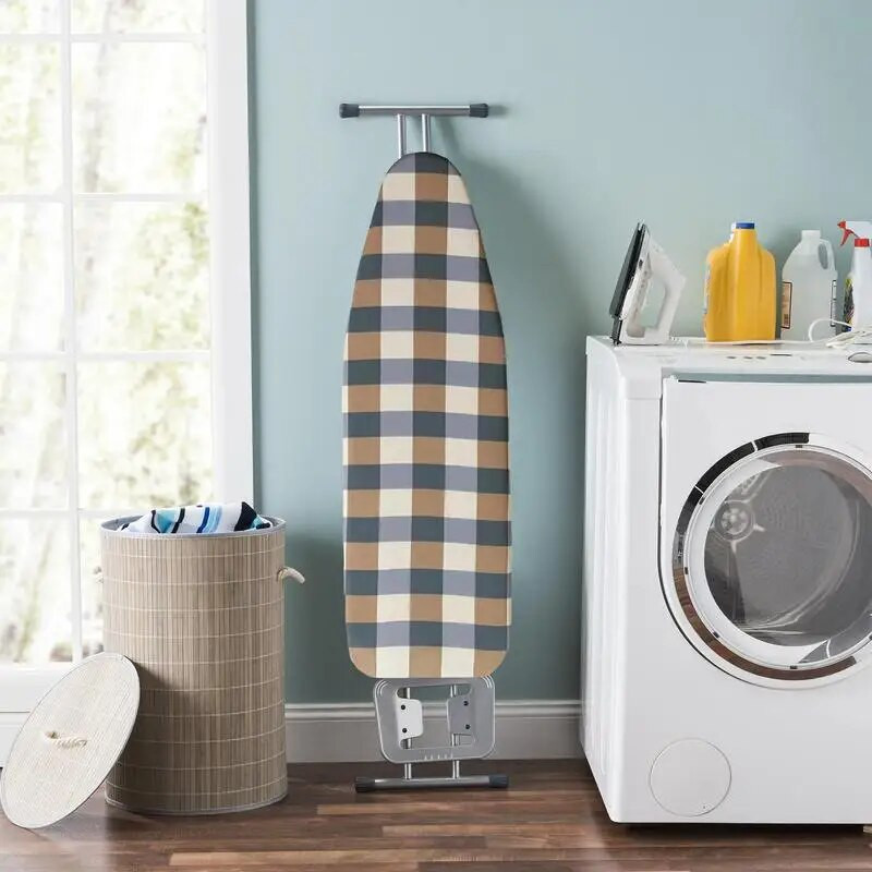 Husă pentru masă de călcat Dimensiune standard Rezistent la arsură Husă de fier din bumbac foarte groasă pentru masă de călcat Husă căptușită Instrumente de curățare