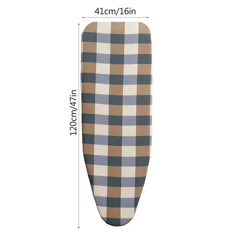 Husă pentru masă de călcat Dimensiune standard Rezistent la arsură Husă de fier din bumbac foarte groasă pentru masă de călcat Husă căptușită Instrumente de curățare