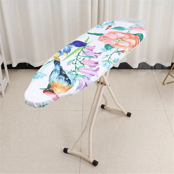Αντιολισθητικό κάλυμμα σιδερώστρας από καμβά Flamingo Flowers που πλένεται κάλυμμα κουβέρτας σιδερώστρας