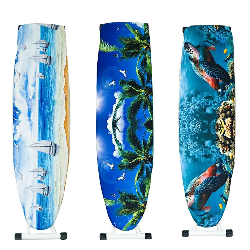 Zamjena navlake za stol za glačanje u ljetnom stilu, debela podstava, koja se lako postavlja, otporna na toplinu, zaštitnik za dasku za glačanje za teške uvjete rada