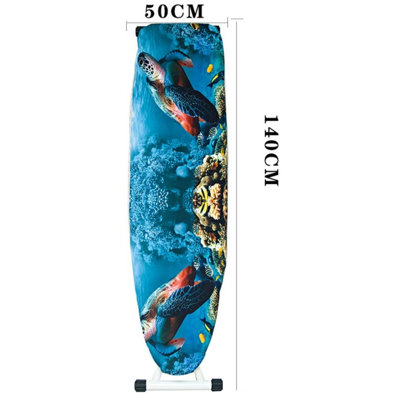 Zamjena navlake za stol za glačanje u ljetnom stilu, debela podstava, koja se lako postavlja, otporna na toplinu, zaštitnik za dasku za glačanje za teške uvjete rada