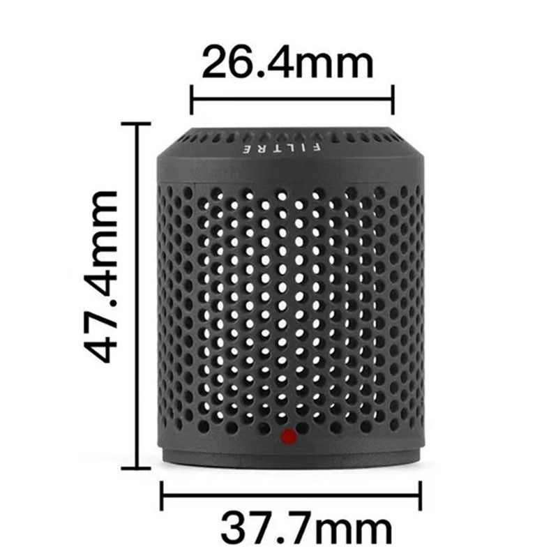 Vanjski poklopac filtra za Dyson HD01 HD03 HD08 Sušilo za kosu Otporno na prašinu Cjedilo Filter Net Dio Otvor Dizajn Dodaci za čišćenje