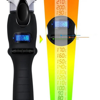 Ρύθμιση θερμοκρασίας LCD Επαγγελματικά σίδερα για μπούκλες Ράβδος Wavers Beauty Styling Tools