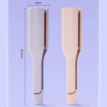 Σίδερο για μπούκλες με κυματισμό μαλλιών 32mm Επαγγελματικό γαλλικό ρολό για μπούκλες μαλλιών Κυματοειδές κυματιστό Styler Fast Heating Volumizing Styling