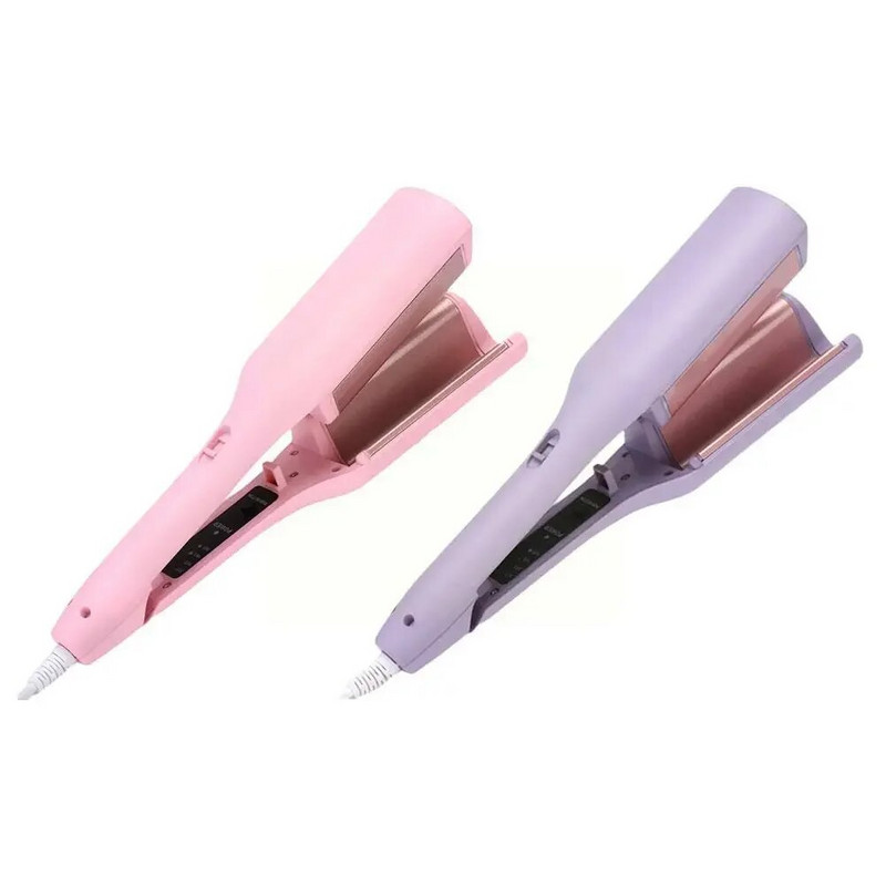 32 mm valoviti uvijač za kosu, profesionalni francuski uvijač za kosu s roladom od jaja Valoviti valoviti uvijač za kosu, brzo zagrijavanje, alat za oblikovanje kose za volumen