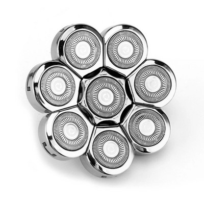 Zamjena za brijače glave 5/6/7/8 glava brada dlaka zamjena oštrica za britvu za glavu za ćelave muškarce univerzalni interf A0NC