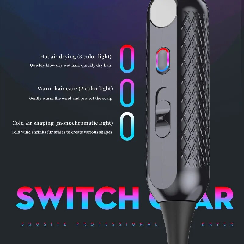 Sušilo za kosu nove generacije 2023. Sklopivi frizerski salon visoke snage i jakog vjetra Sušilo za kosu s negativnim ionima Preporučeno sušilo za kosu