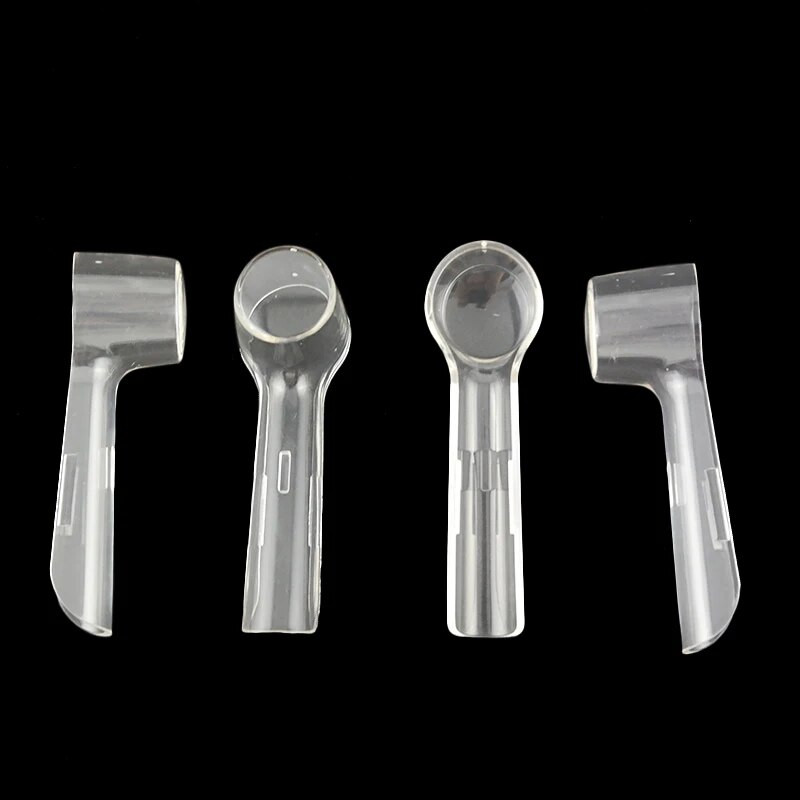 4PCS Putna glava električne četkice za zube Zaštitna navlaka Kućište Kapa Odijelo Glave oralne četkice za zube B za čišćenje kuće od prašine