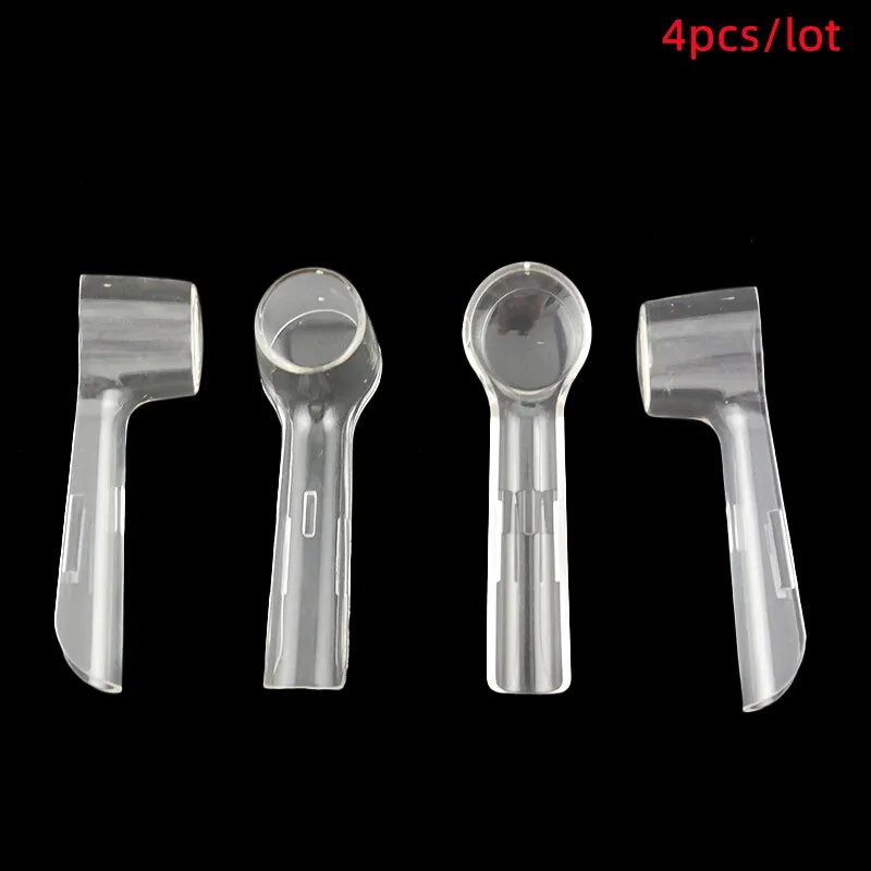 4PCS Putna glava električne četkice za zube Zaštitna navlaka Kućište Kapa Odijelo Glave oralne četkice za zube B za čišćenje kuće od prašine