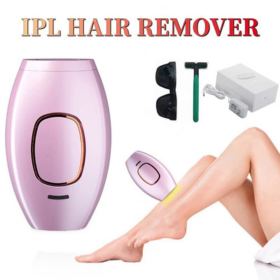 IPL Hair Remover Body Bikini Electric Laser Epilator Pulses Μόνιμη Αποτριχωτική Laser Ανώδυνη για Γυναικεία Αποτριχωτική Αποτρίχωση για Οικιακή χρήση