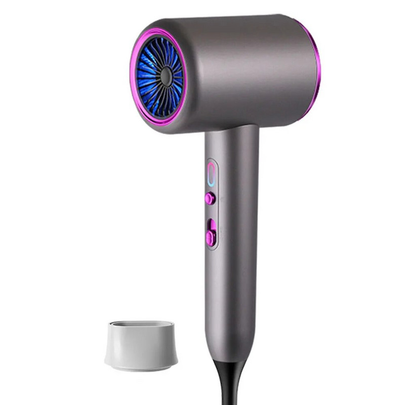 Profesionalno sušilo za kosu velike brzine od 2400 W s negativnim ionima velike brzine za njegu kose Električno sušilo za kosu Salon alati za oblikovanje