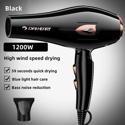 Novo profesionalno sušilo za kosu visoke snage, brzo sušenje, plavo svjetlo, tihi fen s negativnim ionima, preporučuju kućni frizeri