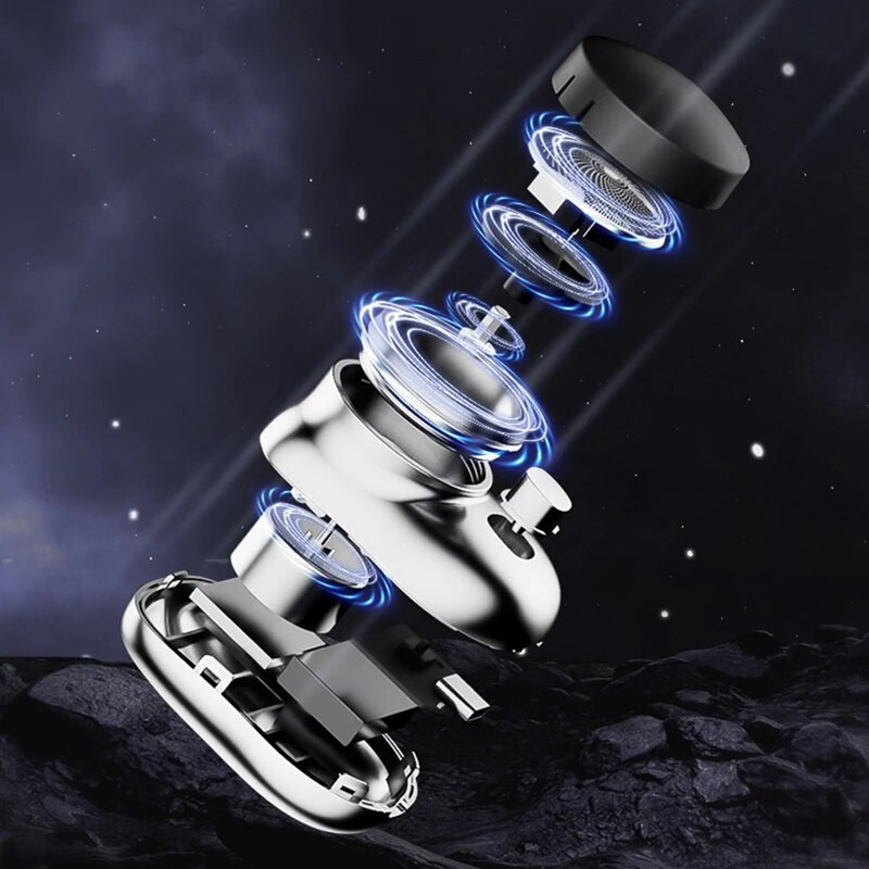 Kaasaskantav elektriline raseerimine Uus täiustatud mini meeste elektriline raseerimine Laetav raseerimine ühe nupuvajutusega