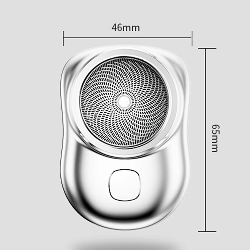 Kaasaskantav elektriline raseerimine Uus täiustatud mini meeste elektriline raseerimine Laetav raseerimine ühe nupuvajutusega