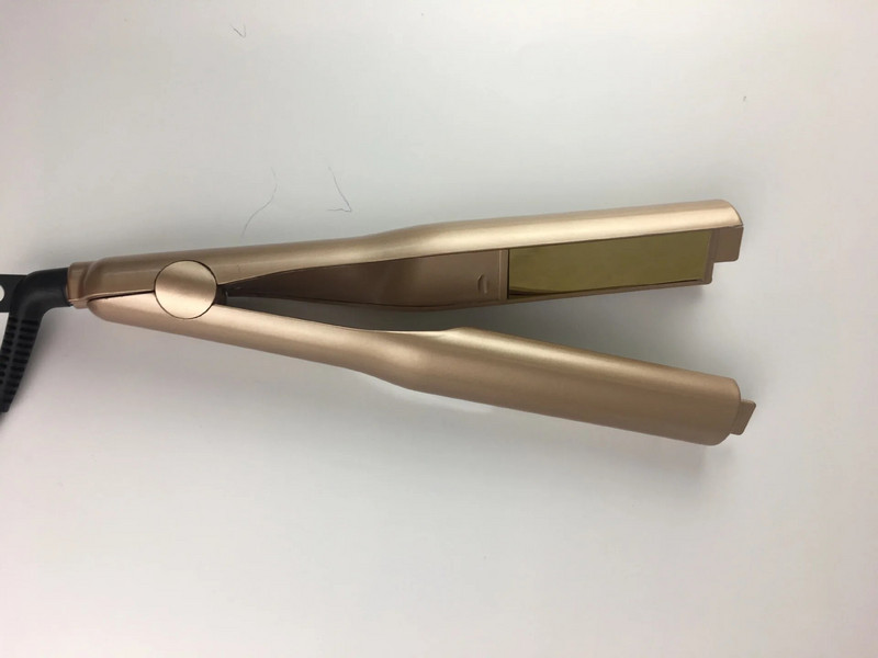 Udlaga za kovrčanje i ravnanje kose dvostruke namjene Pegla za kosu s kontrolom temperature s 4 brzine zlatna udlaga