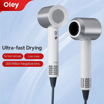 Oley Electric Hair Dryer Quick Dry Anion Περιποίηση Μαλλιών Υψηλής ταχύτητας Οικιακές Συσκευές Χρήση Προσωπικής Περιποίησης Εργαλεία Styling Πολυλειτουργικό