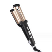 Nauji trigubos statinės plaukų suktukai kiaušinių bangų lazdele spyruokliniai keraminiai garbanojimo geležies ritinėliai formavimo įrankiai