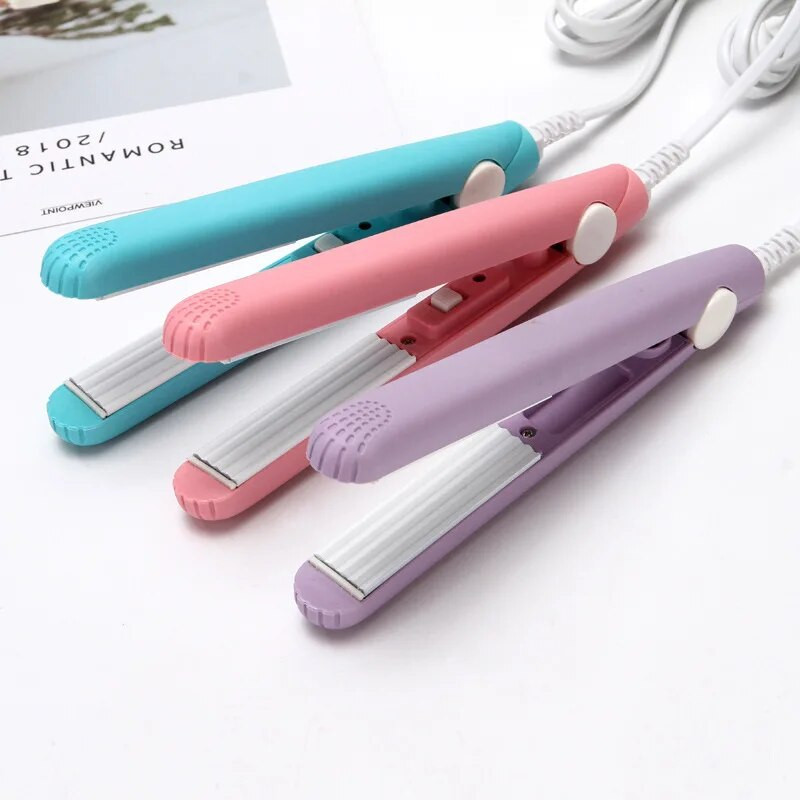 Wave Curling Iron Novo Mini Ripple Hair Iron Uvijač za kosu s valovitom pločom Flat Iron Električni uvijač za kosu Alati za umjetno oblikovanje kose