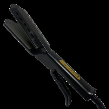 Малка вълна царевична щипка с четири предавки за регулиране на температурата права щипка за коса бретон фризьорски инструменти права щипка за изправяне на коса