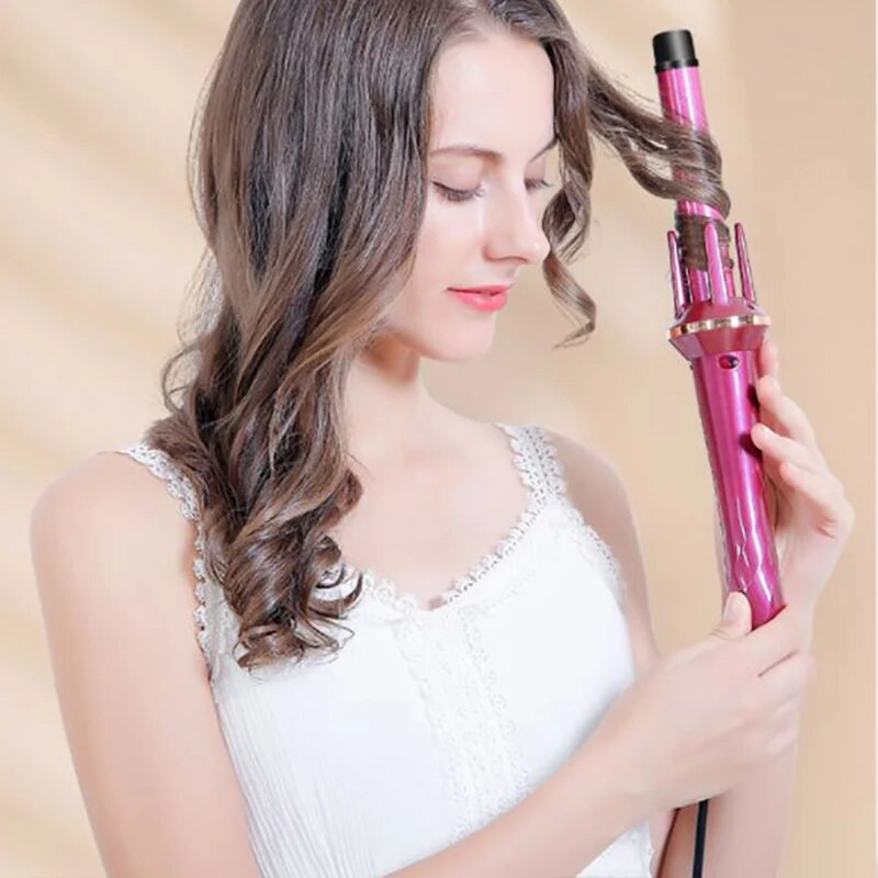 Salon Profesionalni električni stroj za oblikovanje kose Rotirajući Auto Magic uvijač za kosu Automatski uvijač kose