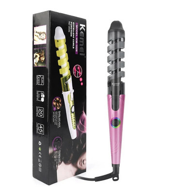 Σπιράλ Σίδερο για μπούκλες Γρήγορη θέρμανση Ραβδί για μπούκλες Επαγγελματικό κεραμικό σίδερο για μπούκλες Εργαλεία styling Ασφάλεια κατά της υψηλής θερμοκρασίας