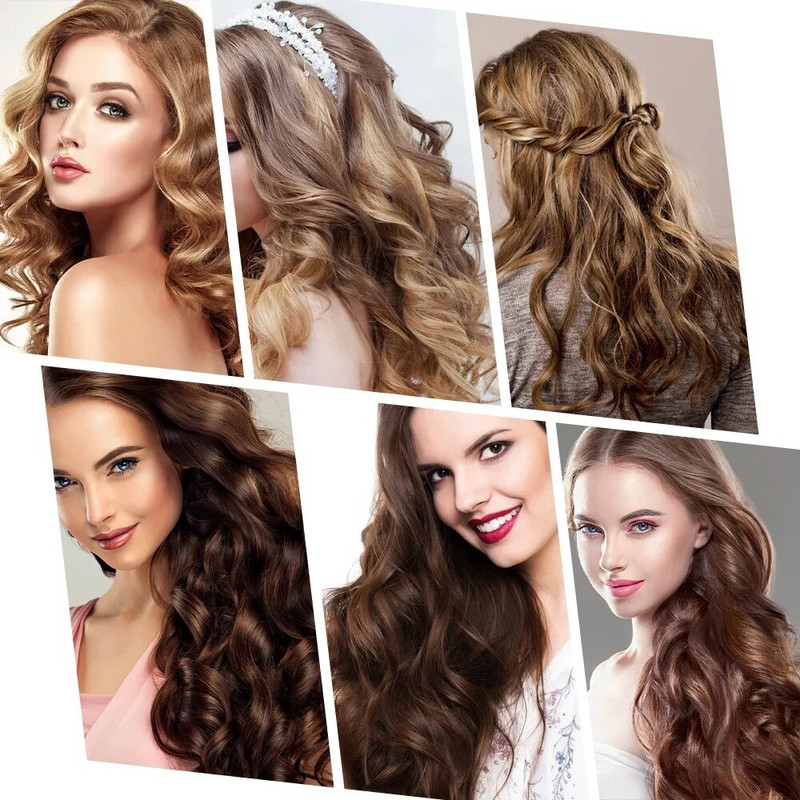 Σπιράλ Σίδερο για μπούκλες Γρήγορη θέρμανση Ραβδί για μπούκλες Επαγγελματικό κεραμικό σίδερο για μπούκλες Εργαλεία styling Ασφάλεια κατά της υψηλής θερμοκρασίας