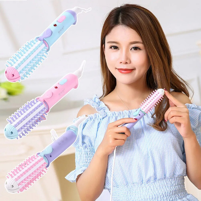 Mini kovrča za kosu 220 V električni mali set kovrča za ravnanje kose Cute Flat Irons Putna pegla za kosu Alati