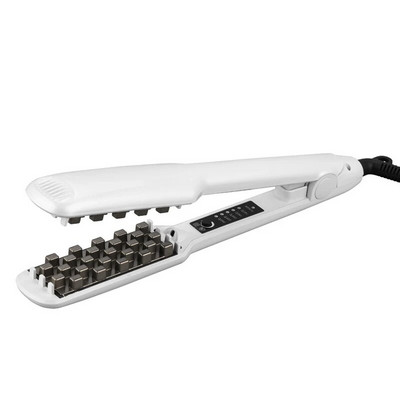 3D tinklelis Hair Crimper Iron Volumizer Keraminiai Profesionalūs Plaukai Pūkuotas gofruotas suktukas Plokščias geležinis kukurūzų plaukų įtvaras