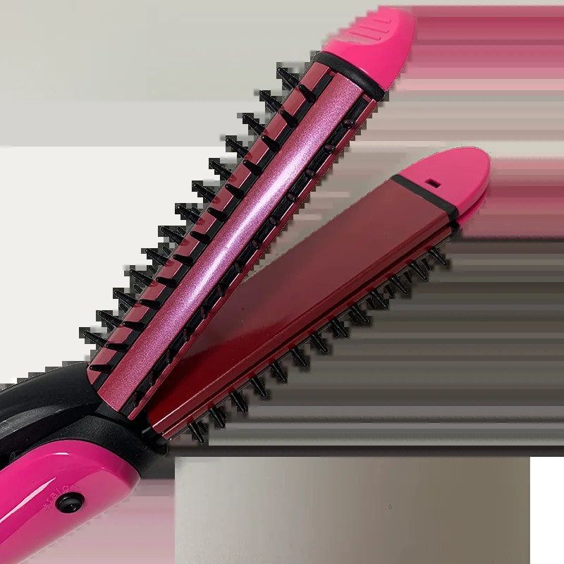 Štap za kovrčanje kose profesionalni frizer dvonamjenski udlaga za ravnu kosu češalj tri u jednom za proizvodnju energije udlaga za kukuruz