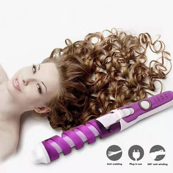 Μίνι σίδερο για μπούκλες Ηλεκτρικό σίδερο για μπούκλες Επαγγελματικό κεραμικό ψαλιδάκι μαλλιών Wand Wave curling Iron Hair Styling Εξοπλισμός κομμωτηρίου