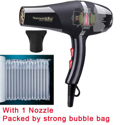Valódi 2100 W-os Professzionális Hajszárító Nagy teljesítményű Styling Tools Hajszárító Meleg és Hideg EU csatlakozó Hajszárító 220-240V gép
