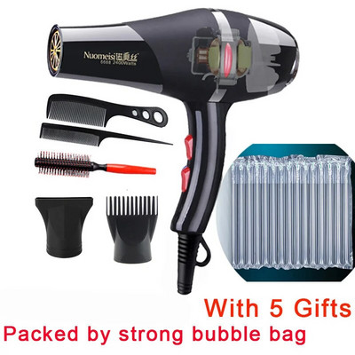 Valódi 2100 W-os Professzionális Hajszárító Nagy teljesítményű Styling Tools Hajszárító Meleg és Hideg EU csatlakozó Hajszárító 220-240V gép