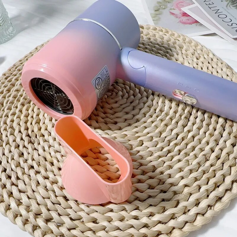 Novo sklopivo sušilo za kosu SAD/EU/UK utičnica 110V/220V niskošumno plavo svjetlo s negativnim ionima Sklopivo sušilo za kosu za spavaonice u kućanstvu