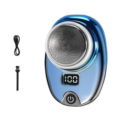 Ηλεκτρικό μαχαίρι γενειάδας ξυριστική μηχανή ξυριστική μηχανή κοπής μαλλιών Ανδρική κουρευτική ξυριστική μηχανή αδιάβροχη ανδρική ξυριστική μίνι φορητή περιποίηση μαλλιών