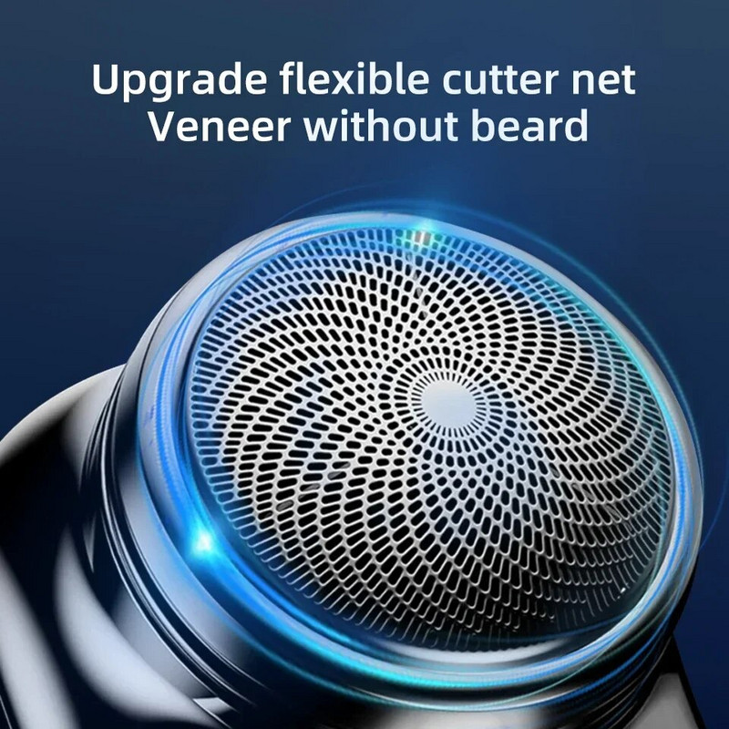 Ηλεκτρικό μαχαίρι γενειάδας ξυριστική μηχανή ξυριστική μηχανή κοπής μαλλιών Ανδρική κουρευτική ξυριστική μηχανή αδιάβροχη ανδρική ξυριστική μίνι φορητή περιποίηση μαλλιών