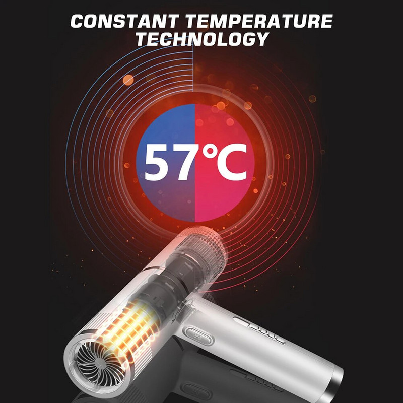 Profesionalno sušilo za kosu Vrući, hladni vjetar, zrak, ionska četka za kosu, pegla za kosu za oblikovanje kose, puhalo, električno sušilo za kosu