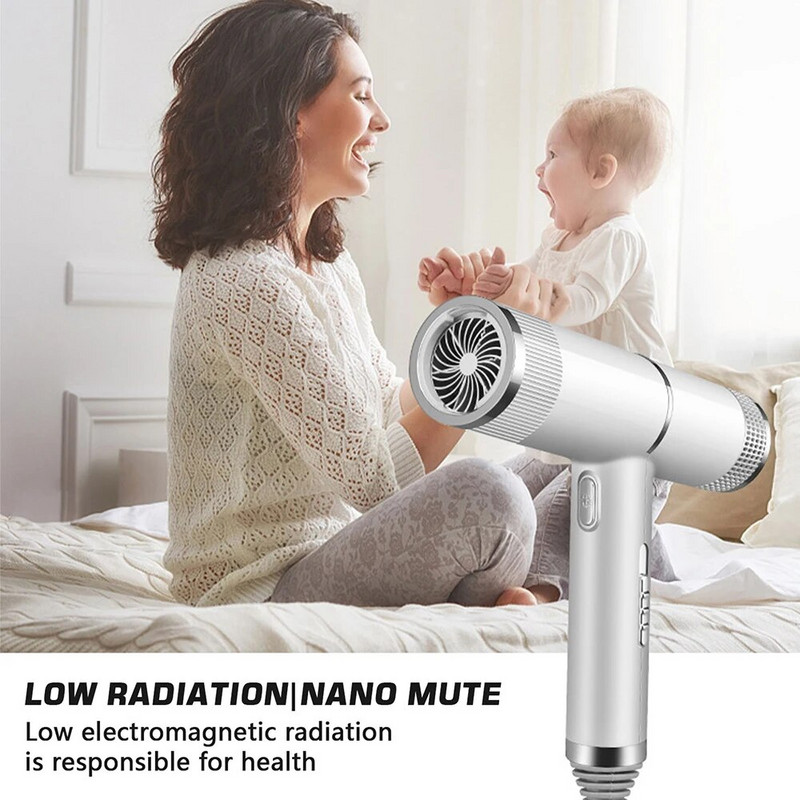 Profesionalno sušilo za kosu Vrući, hladni vjetar, zrak, ionska četka za kosu, pegla za kosu za oblikovanje kose, puhalo, električno sušilo za kosu