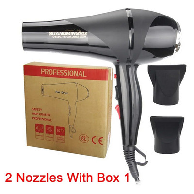 Big AC Motor Real 2300W Επαγγελματικός ισχυρός πιστολάκι μαλλιών Γρήγορη θέρμανση σε ζεστό και κρύο πιστολάκι αέρα για χρήση στο κομμωτήριο