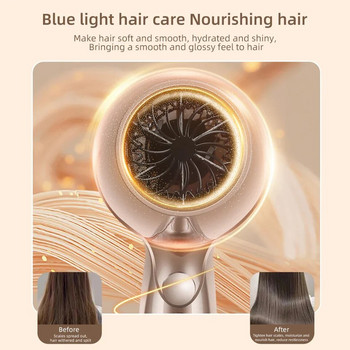 Πιστολάκι μαλλιών 220V Professional 2000W Strong Power Blow Hair Dryer Brush for Hairdressing Barber Salon Tools Hair Dryer Light Body
