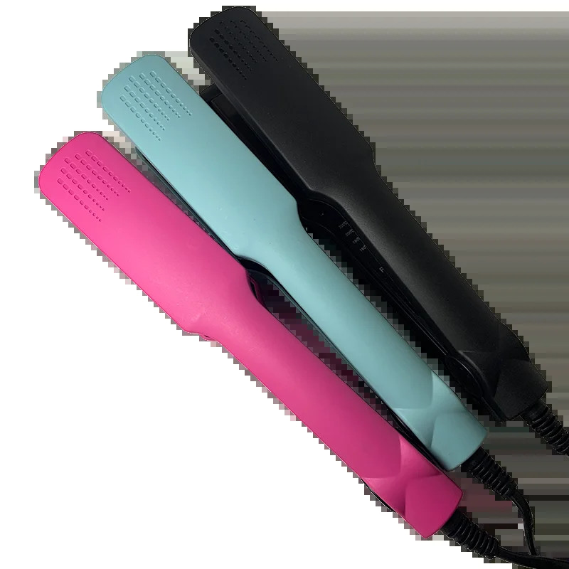 Pegla za kosu, suha i mokra, udlaga za ravnu kosu, digitalni zaslon, tip negativnih iona, zračne šiške, kovrčava kosa, ravna kosa