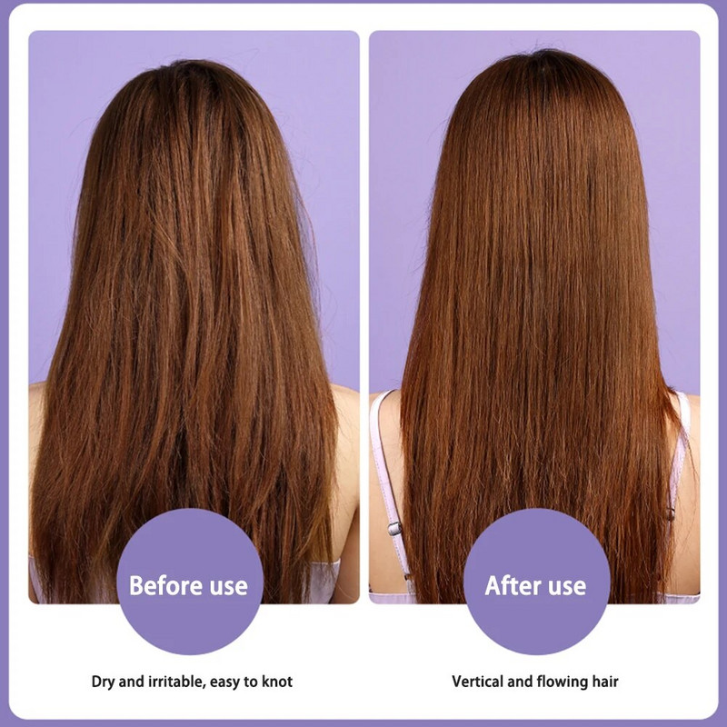 Profesionalna bežična električna četka za kosu Češalj za ravnanje s brzim zagrijavanjem USB punjenje Sušilo za uvijanje kose Četka Alati za oblikovanje kose