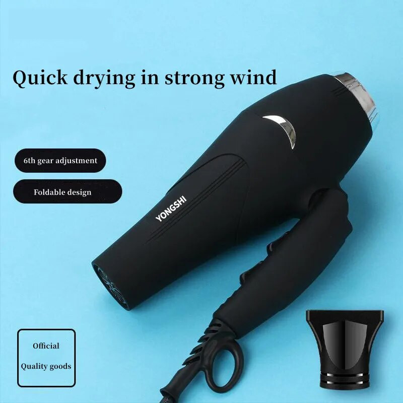 Profesionalno sušilo za kosu visoke snage, konstantna temperatura, brzo sušenje, njega kose, sklopivi alat za modeliranje kućanskih frizerskih salona